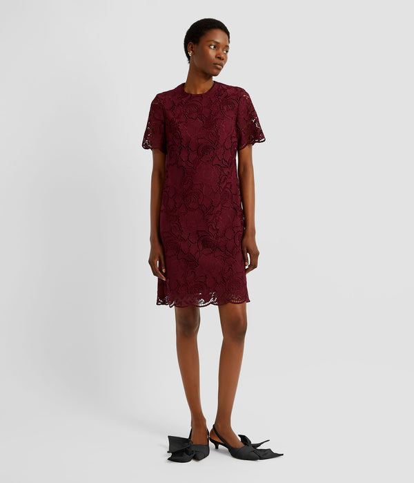 Erdem Short Sleeve Mini Dress