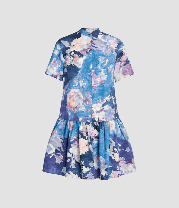 erdem Short Sleeve Mini Dress