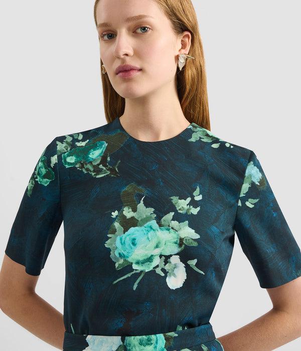 Erdem Short Sleeve Top