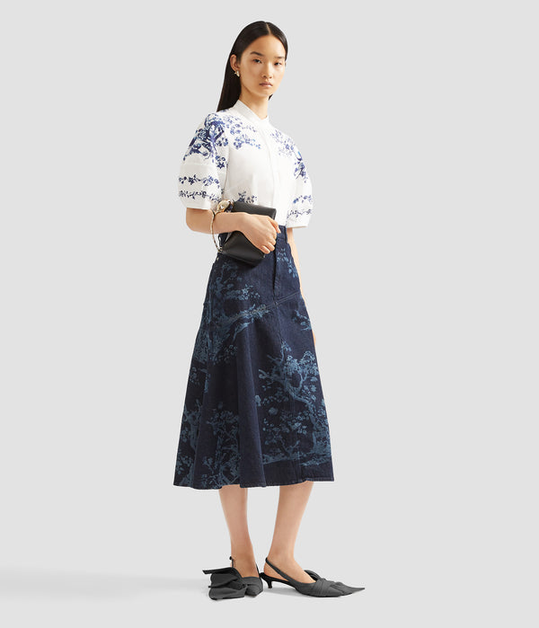 Erdem Short Sleeve Top