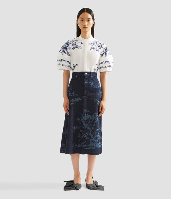 Erdem Short Sleeve Top