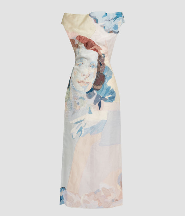erdem Slashed Cocktail Dress