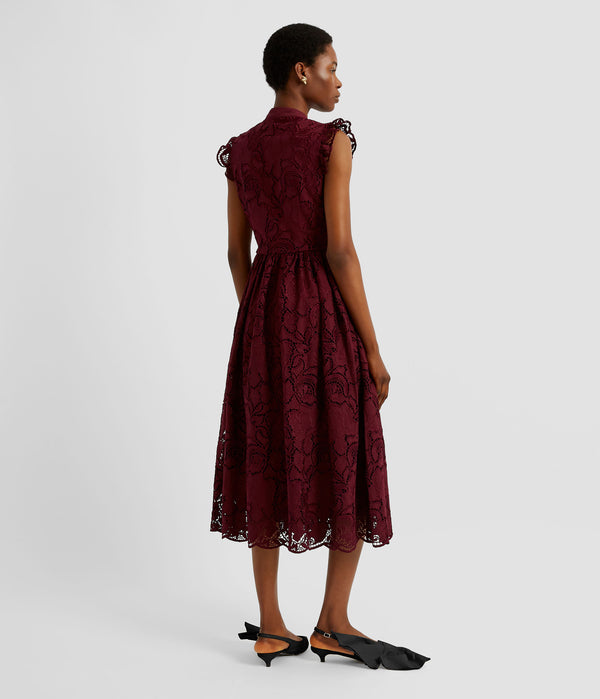 Erdem Sleeveless Flared Midi Dress
