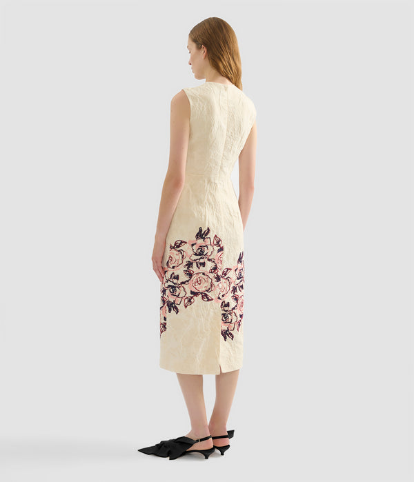 Erdem Sleeveless Pencil Midi Dress