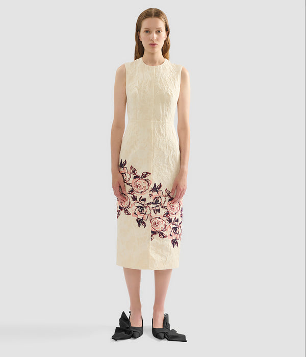 Erdem Sleeveless Pencil Midi Dress