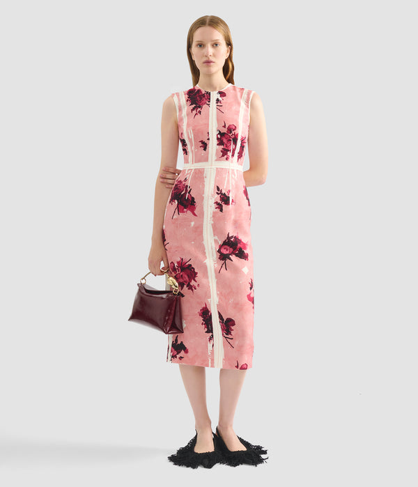 Erdem Sleeveless Pencil Midi Dress
