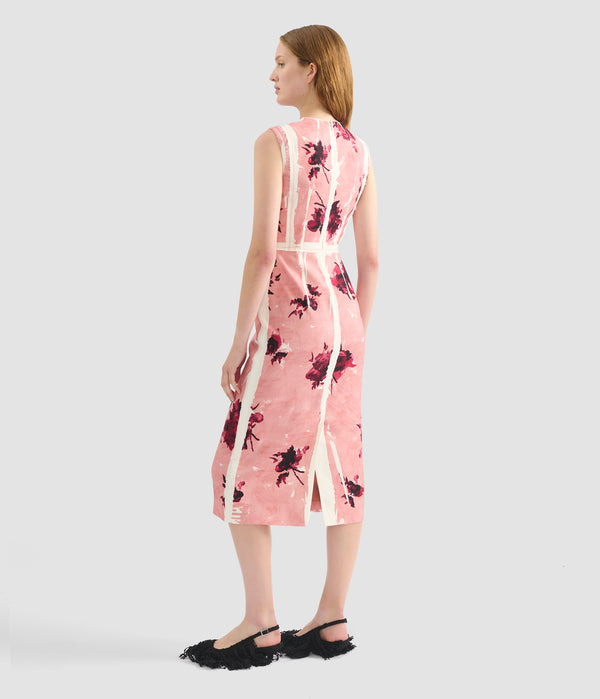 Erdem Sleeveless Pencil Midi Dress