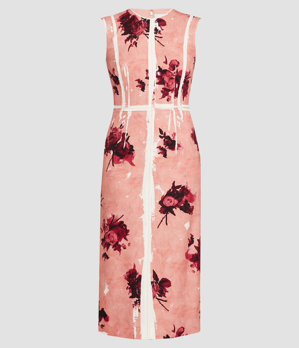 erdem Sleeveless Pencil Midi Dress