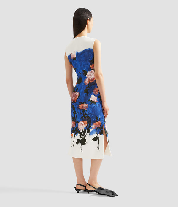 Erdem Sleeveless Pencil Midi Dress