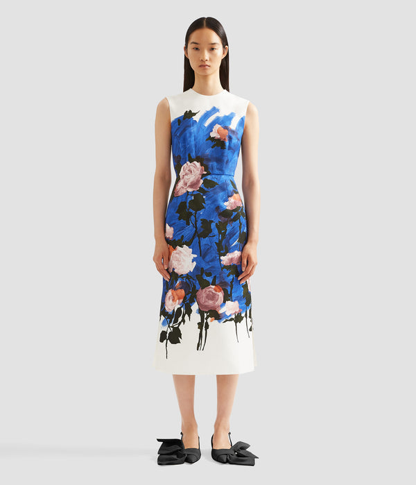 Erdem Sleeveless Pencil Midi Dress