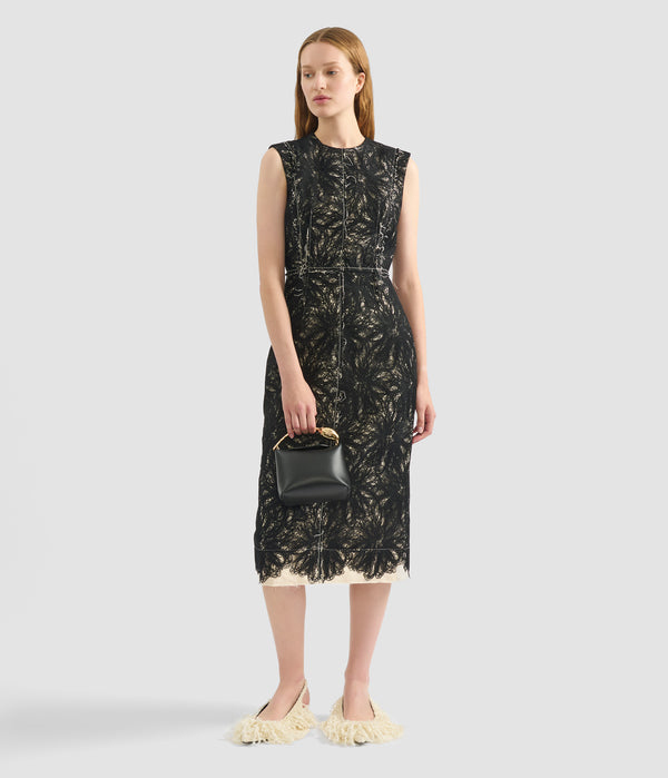Erdem Sleeveless Pencil Midi Dress