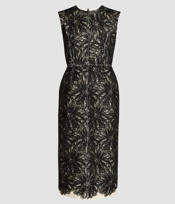 erdem Sleeveless Pencil Midi Dress