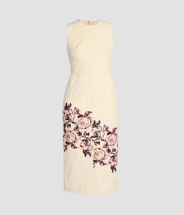 erdem Sleeveless Pencil Midi Dress