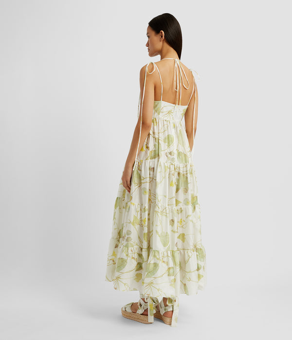 Erdem Strappy Fit And Flare Dress