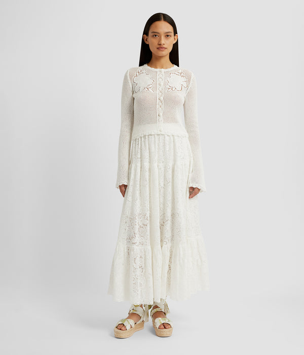 Erdem Tiered Full Volume Skirt