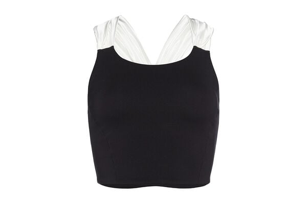 Eres Ada Crop Top Bra Black/Silk