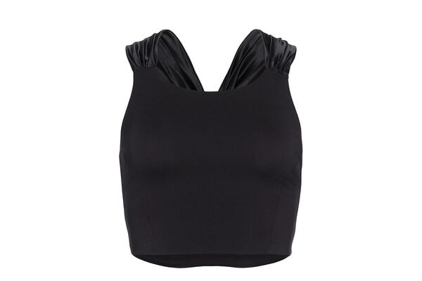 Eres Ada Crop Top Bra Black/Silk