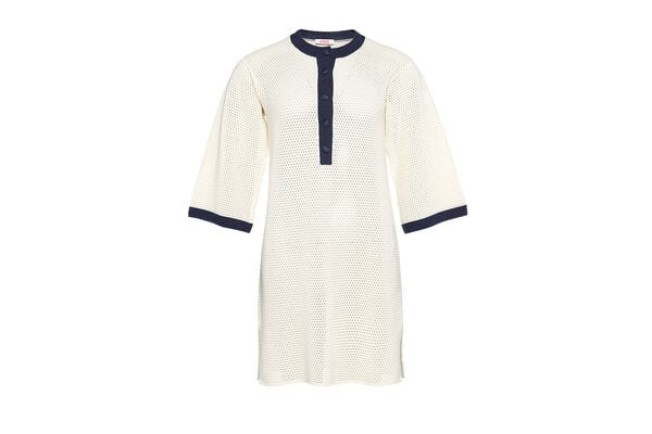 Eres Albatros Short Dress Ecru