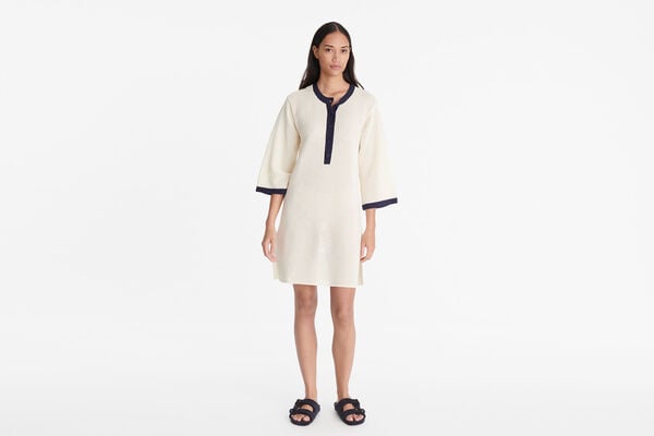 eres Albatros Short dress Ecru