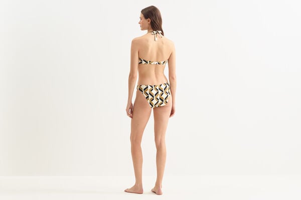 Eres Alchimie Classic Briefs Imprime Swim Noir