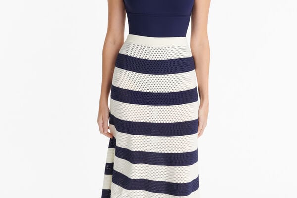 Eres Bateau Long Skirt Raye