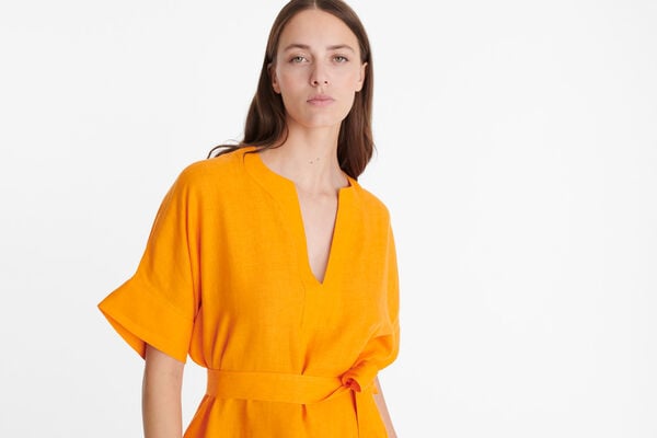 Eres Bibi Kaftan Kumquat