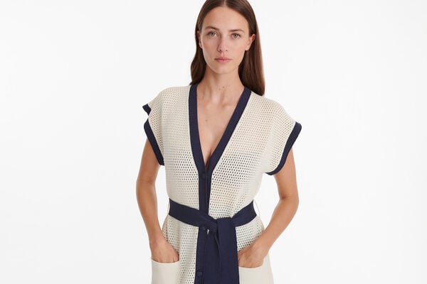 Eres Chavire Long Dress Ecru