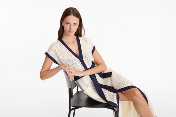 Eres Chavire Long Dress Ecru