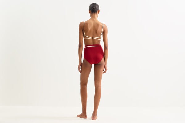 Eres Cheryl High-waisted Briefs Lilas/Percale