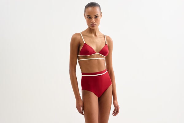 Eres Cheryl High-waisted Briefs Lilas/Percale
