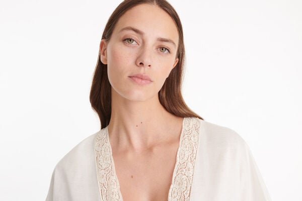 Eres Cristal Long Nightshirt Lys