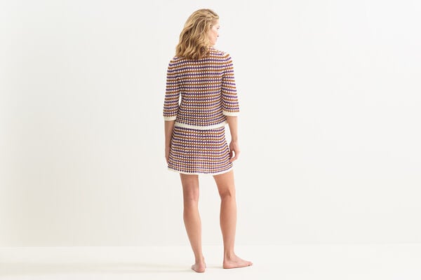 Eres Design Short Skirt Tempo Purple