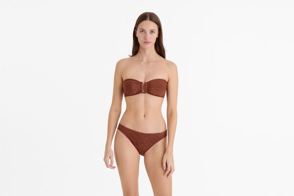 Eres Etincelant Classic Briefs Cuivre Lurex