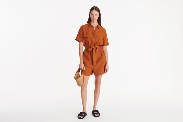 eres Genereux Playsuit Kumquat