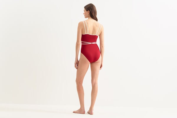 Eres Gia Sophisticated One-piece Lilas/Percale