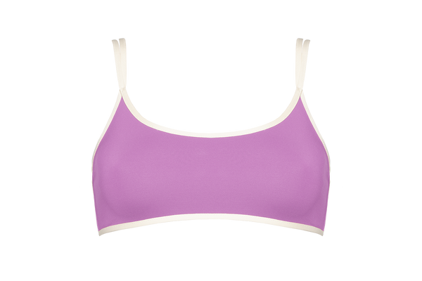 Eres Iman Crop Top Bra Lilas/Percale