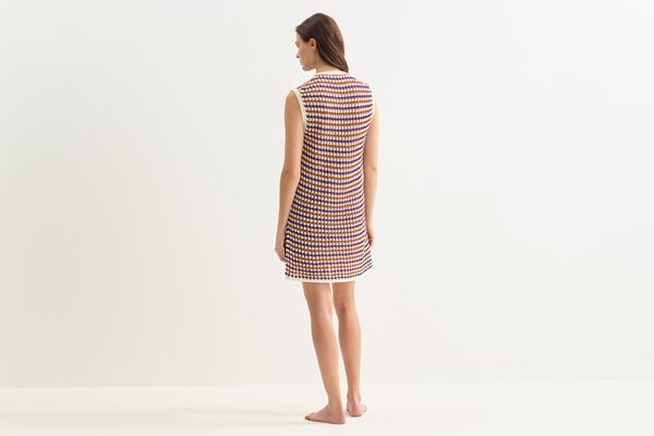 Eres Inedite Short Dress Tempo Purple
