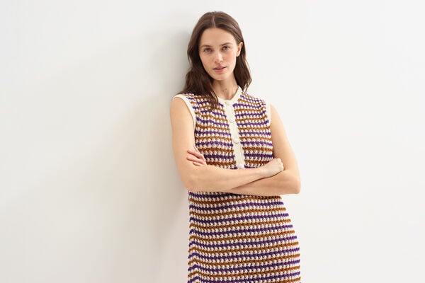 Eres Inedite Short Dress Tempo Purple