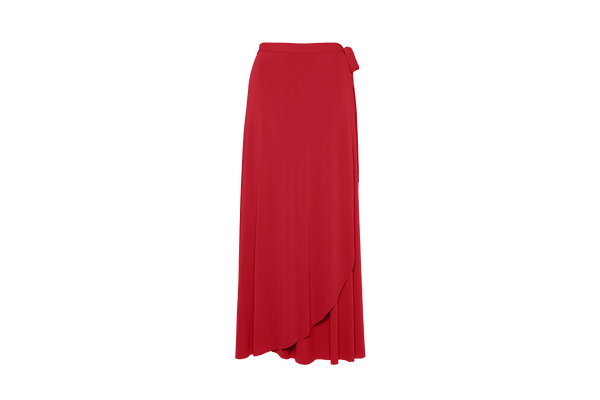 Eres Julieta Sarong Skirt Ecarlate