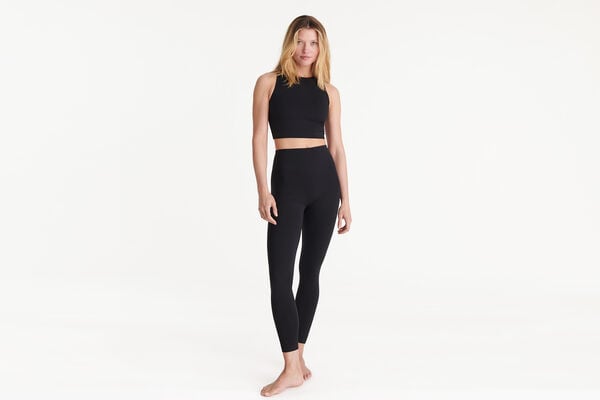 eres Laura Crop top bra Black