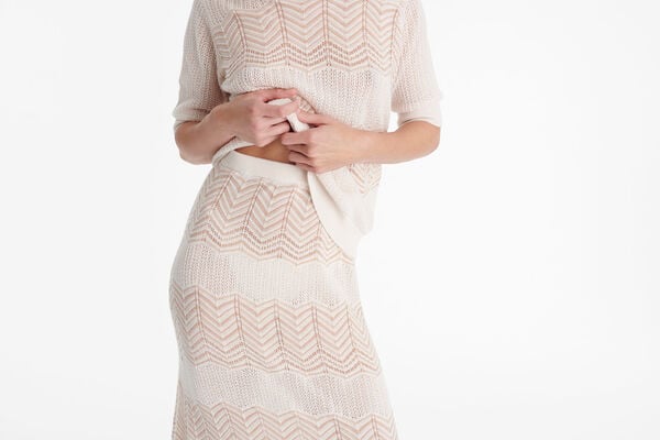 eres Mer Long skirt Sablee