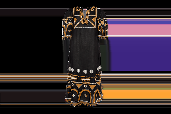 Eres Ornement Long Dress Noir