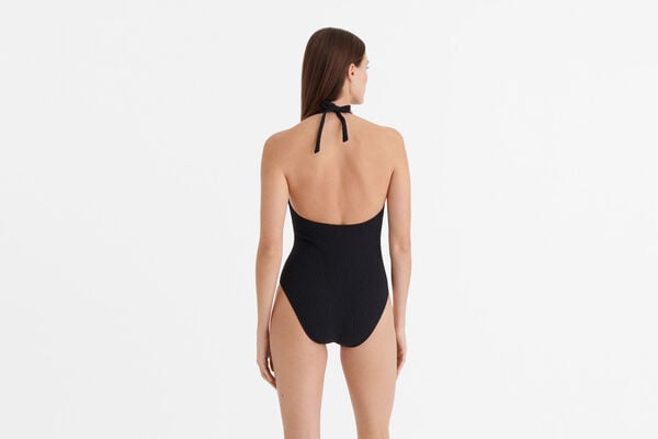 Eres Paillette Sophisticated One-piece Noir