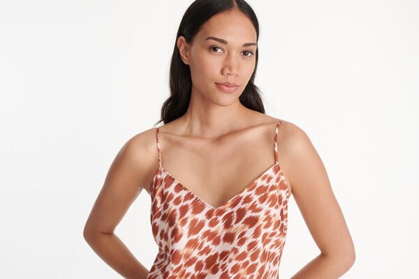 Eres Panthere Short Nightshirt Fauve Acajou