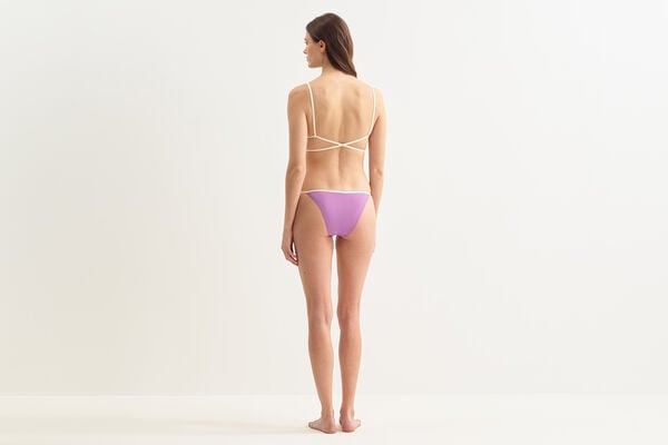 Eres Pat Low-cut Bikini Lilas/Percale