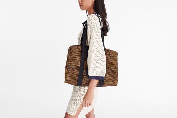 eres Voyageur Basket bag Kaki / Ultra