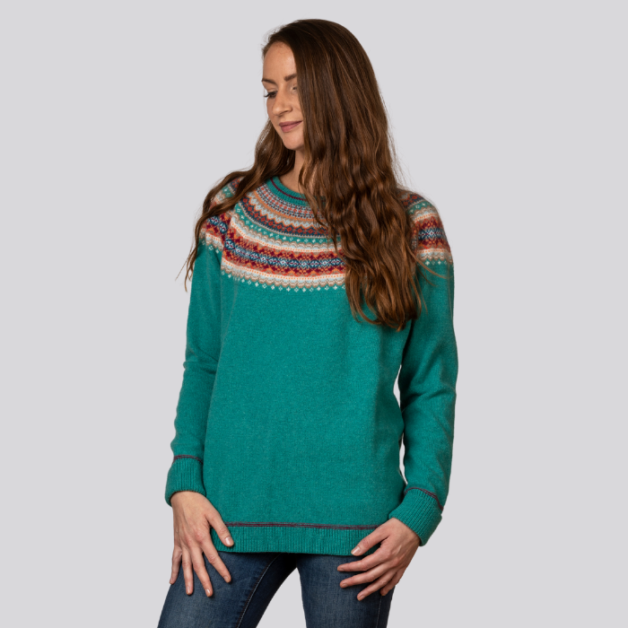 eribé Alpine Breeze Sweater Emerald