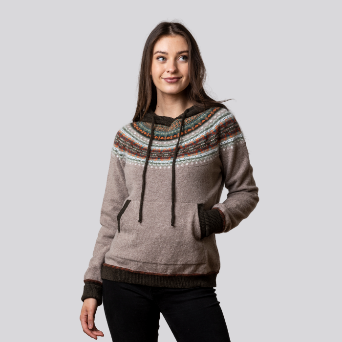 eribé Alpine Hoody Sweater Birch