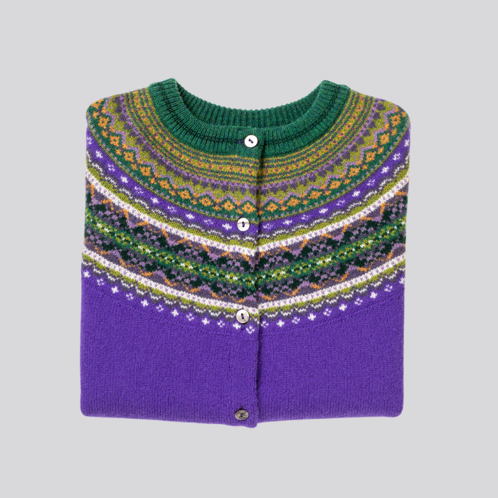 eribé Alpine Short Cardigan Violetta