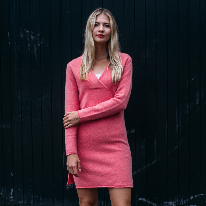 eribé Corry Dress - No Trim Lipstick